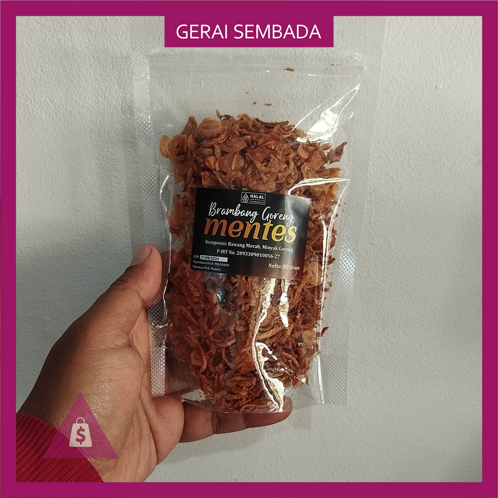 

Brambang Goreng MENTES 80 gram
