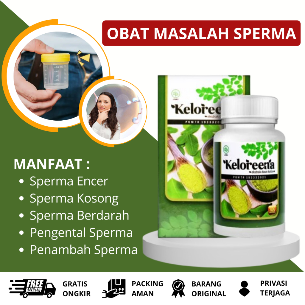 Obat Masalah Sperma, Obat Sperma Encer, Obat Sperma Cair, Obat Katup Mani Bocor, Obat Sperma Berdara