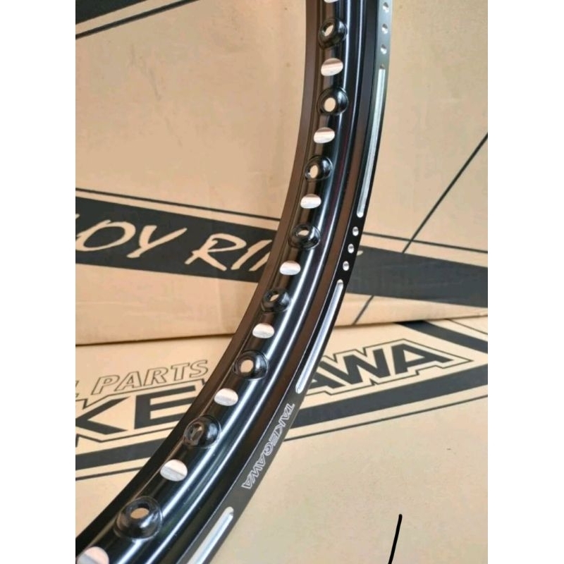 velg takegawa hitam slod ukuran 160 ring 17
