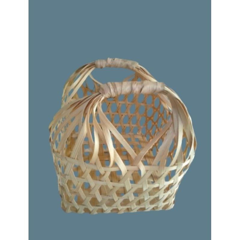 

anyaman bambu tangkai 2 25×25×15