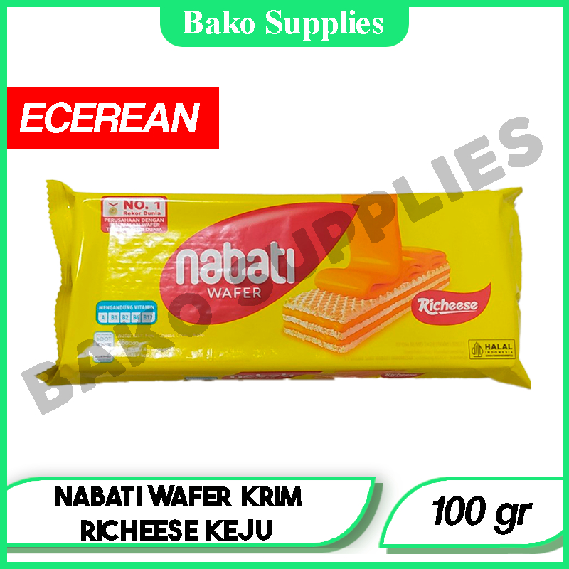 

NABATI WAFER KRIM KEJU RICHEESE 110 GRAM