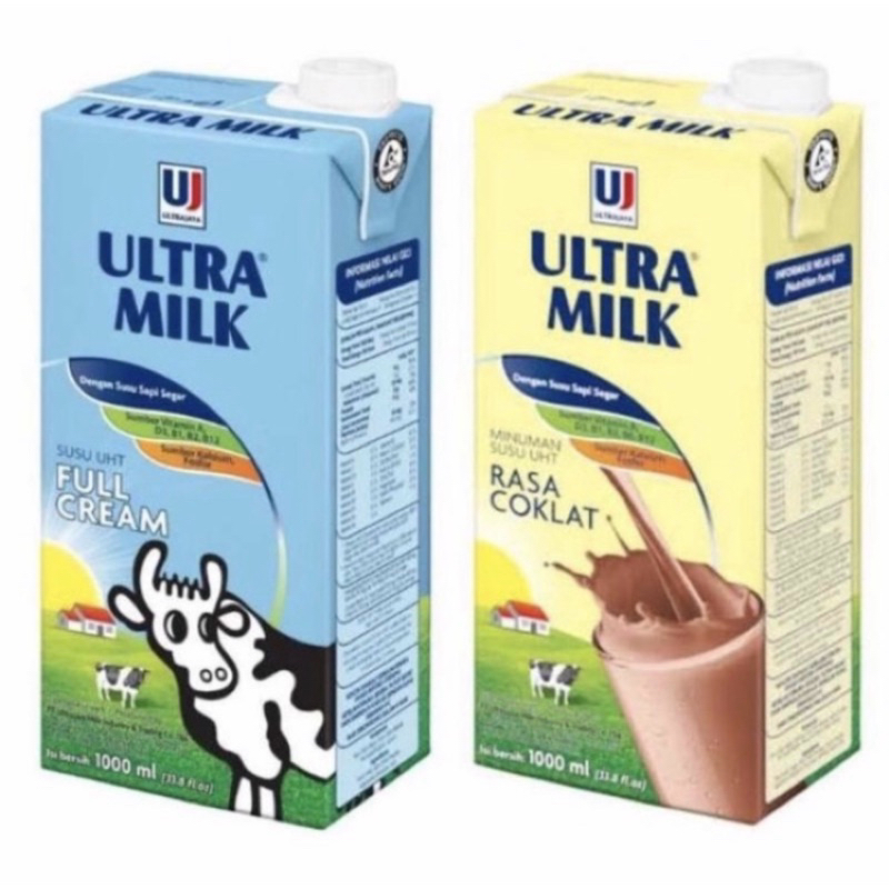 ULTRAMILK SUSU UHT 1 LITER