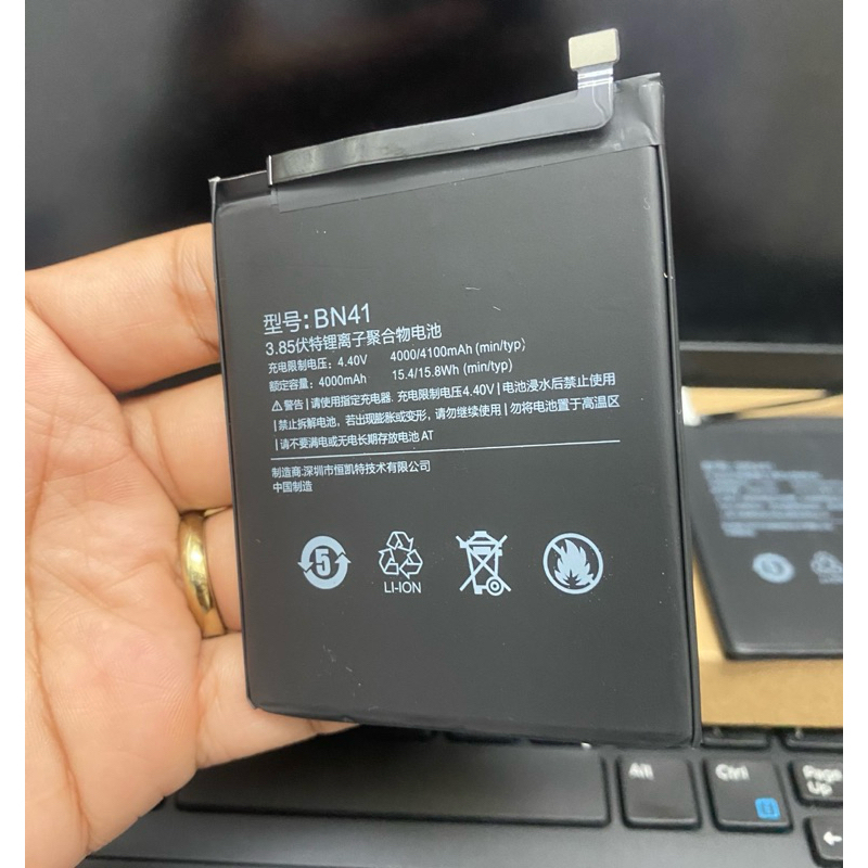 Baterai Batre xiaomi redmi Note 4 / Redmi Note 4 Mediatek Batre Xiaomi Bn41 Original new 1000%