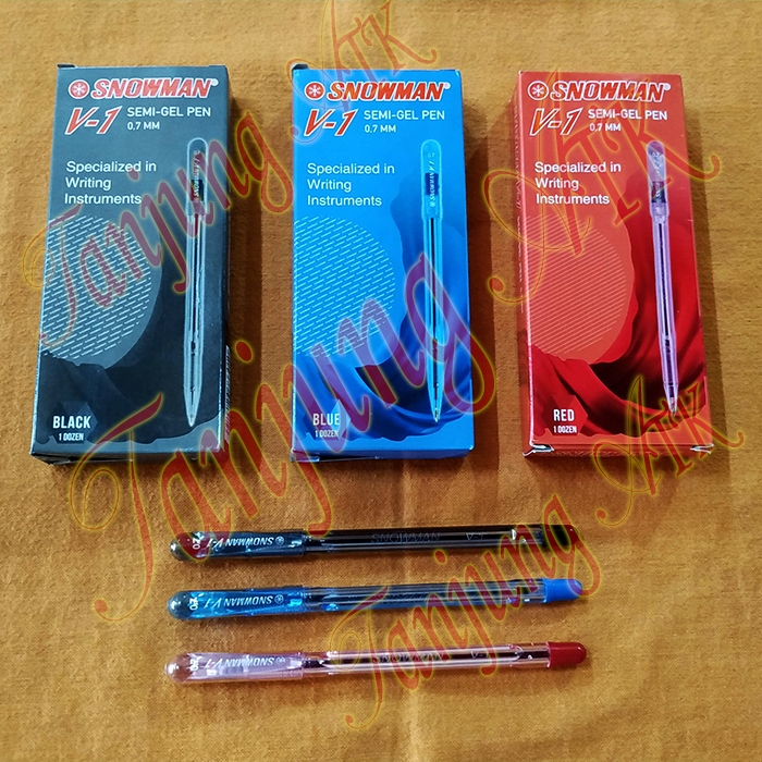 

Pulpen / Ballpoint SNOWMAN V1 - Lusin isi 12pcs