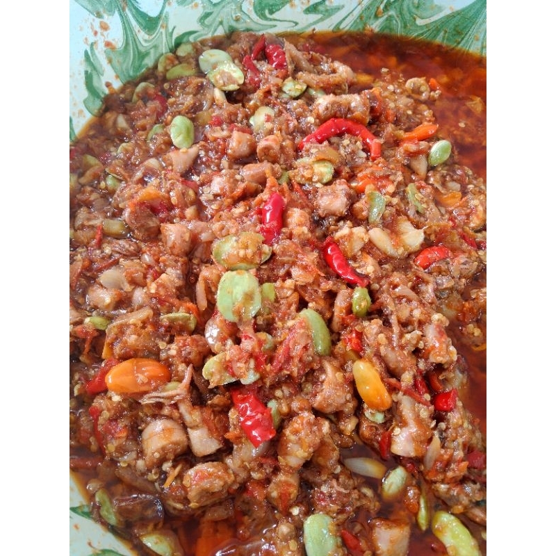 

sambal pete baby cumi