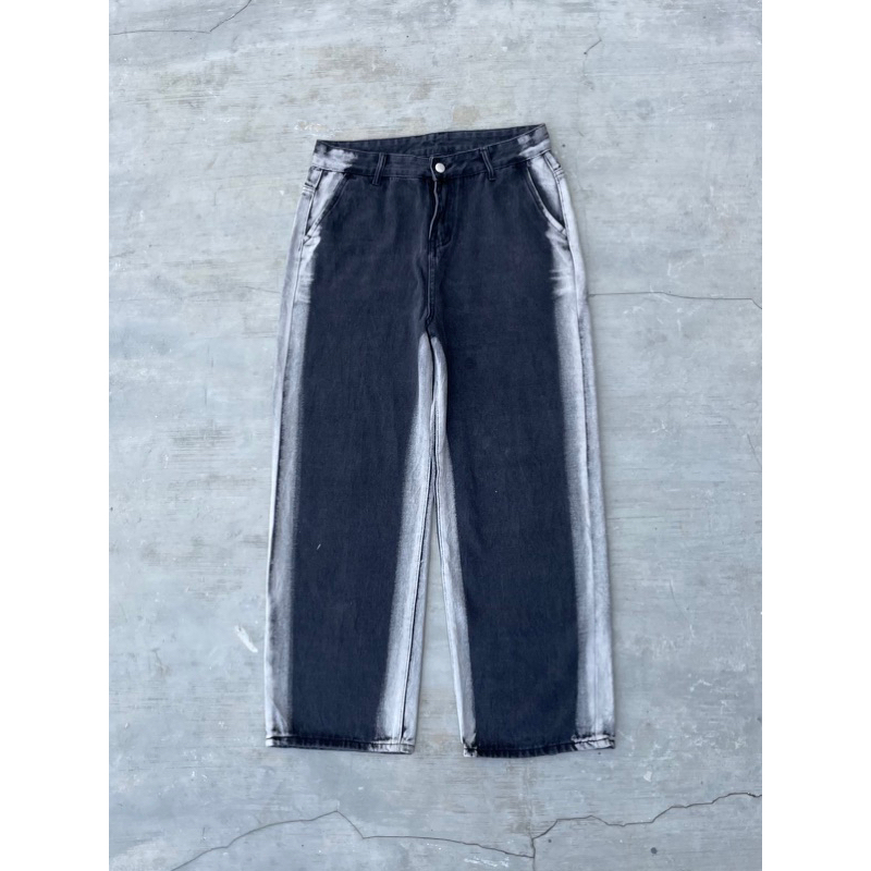 Jeans Baggy  Two Tone Unbrand XL