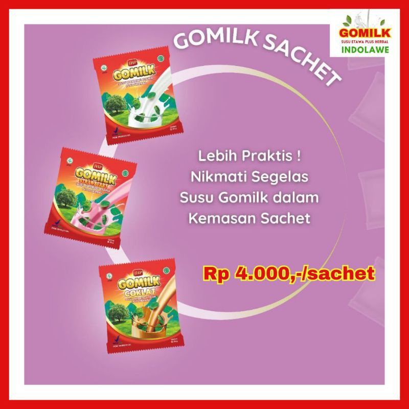 

GoMilk Susu Etawa Sachet [ECER]