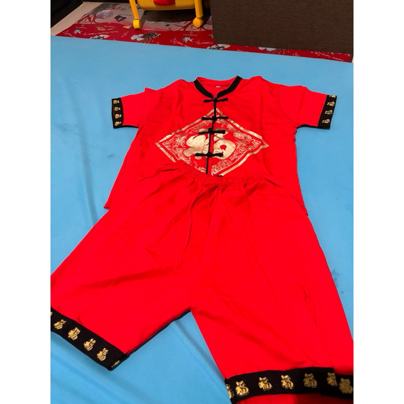 setelan baju imlek anak laki laki