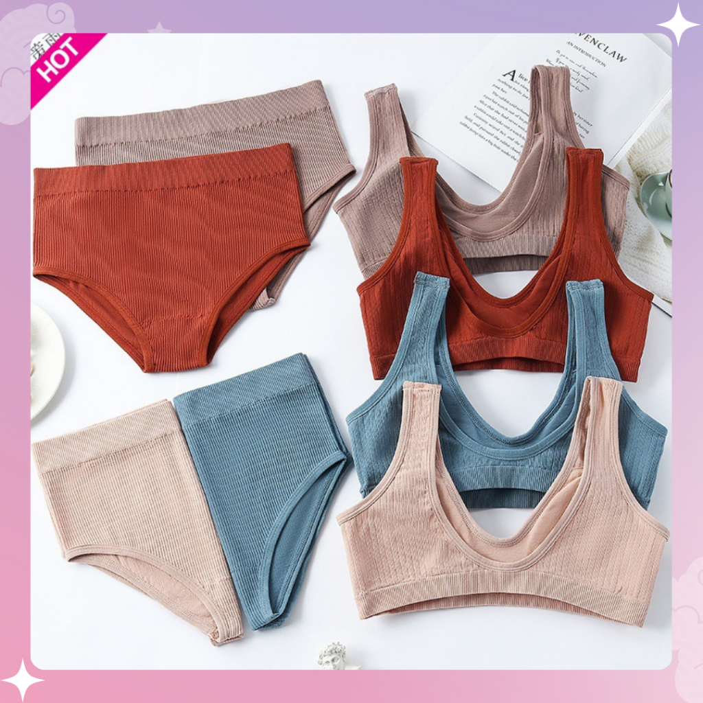 VO-BS962 COD ONE SET BRA & CD SPORT BRA SEXY KOREAN STYLE IMPORT REALPICT