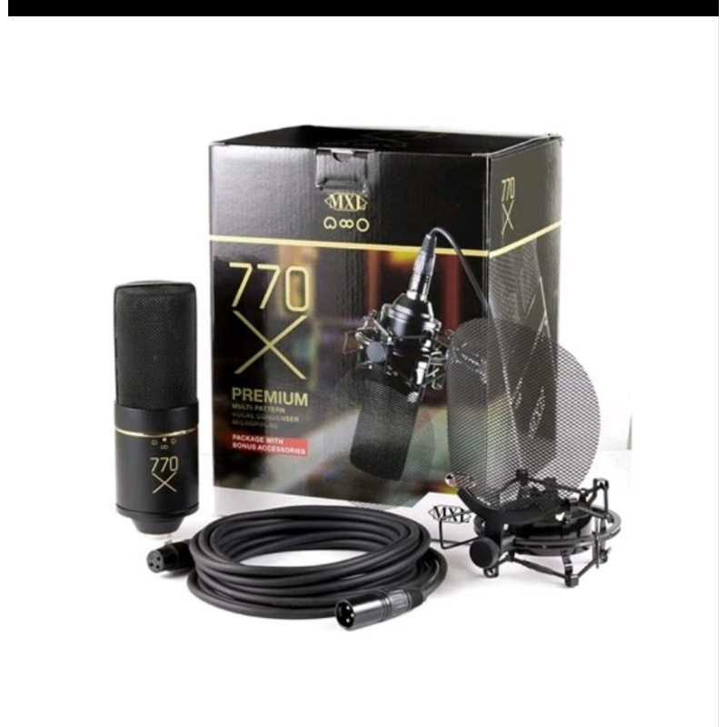 MXL 770X multi-pattern condenser microphone