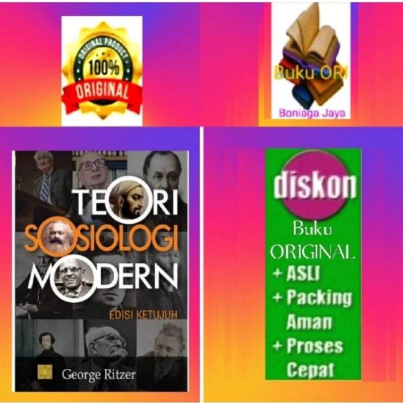 Buku Teori Sosiologi Modern Edisi 7 - George Ritzer
