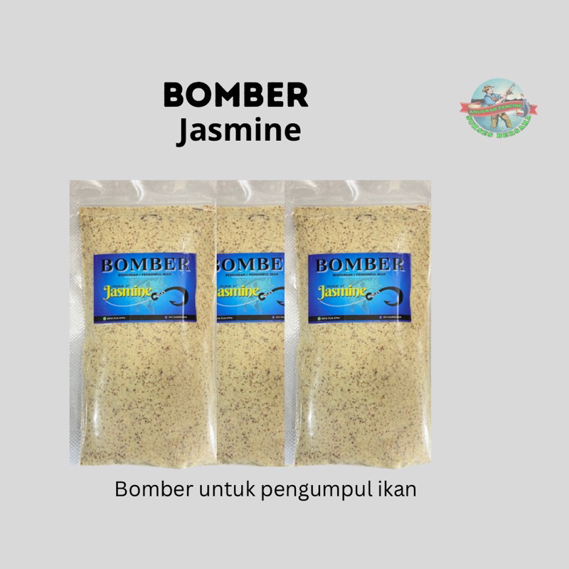 Umpan BOMBER Jasmine Bendingan Ikan Mas
