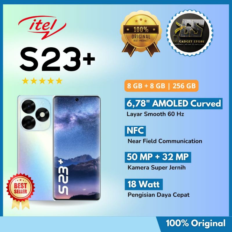Itel S23+  [8GB+8GB|256GB]