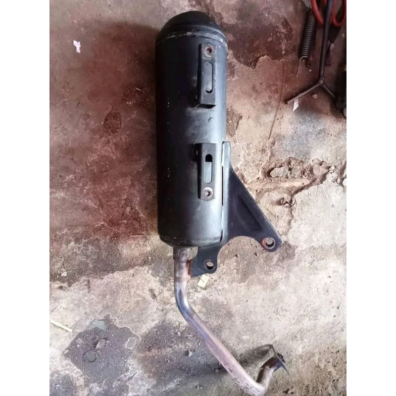 Knalpot Bobokan Lentring For Honda Beat Fi karbu digital Scoopy Fi karbu donat barang second cabutan