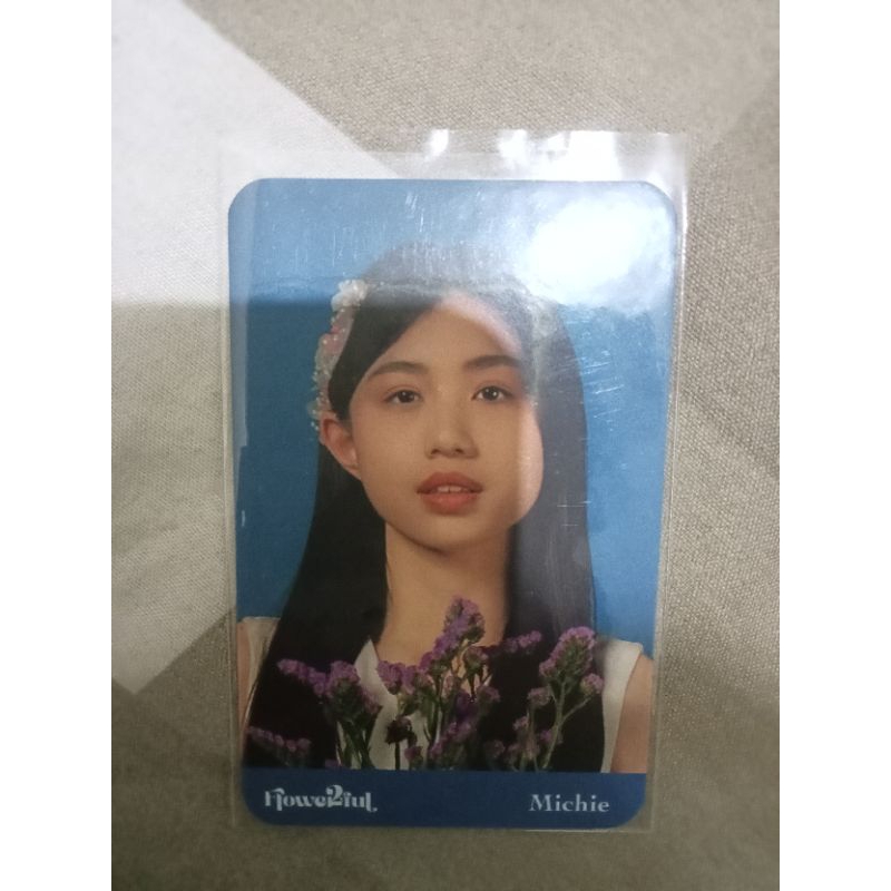 Photocard official flowerful michie JKT48