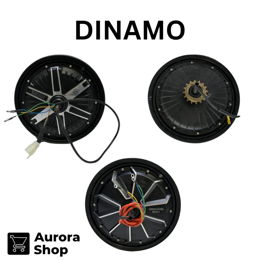 Dinamo BLDC 500W 600W 1000W Roda Belakang Sepeda Listrik Skuter Listrik Motor Listrik Outdoor