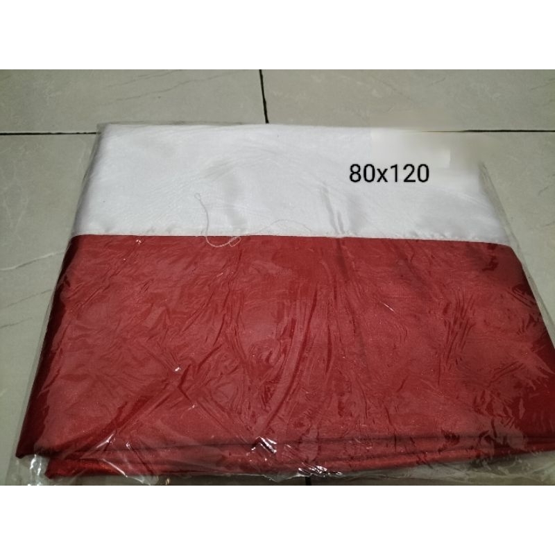 

Bendera merah putih 80x120 cm isi 10