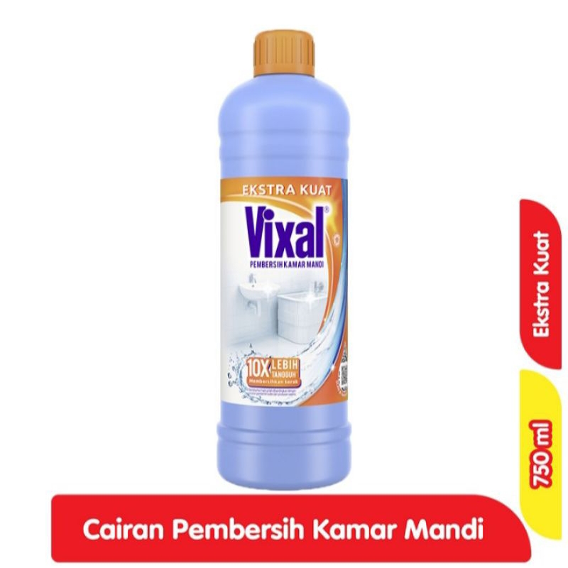 Vixal Pembersih Porselen Kamar Mandi HCL Extra Kuat 750ML