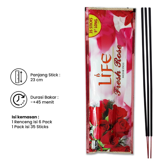 Dupa Life Harum Wangi, Dijamin Wangi, Isi 35 Stick | Dupa Life Incense