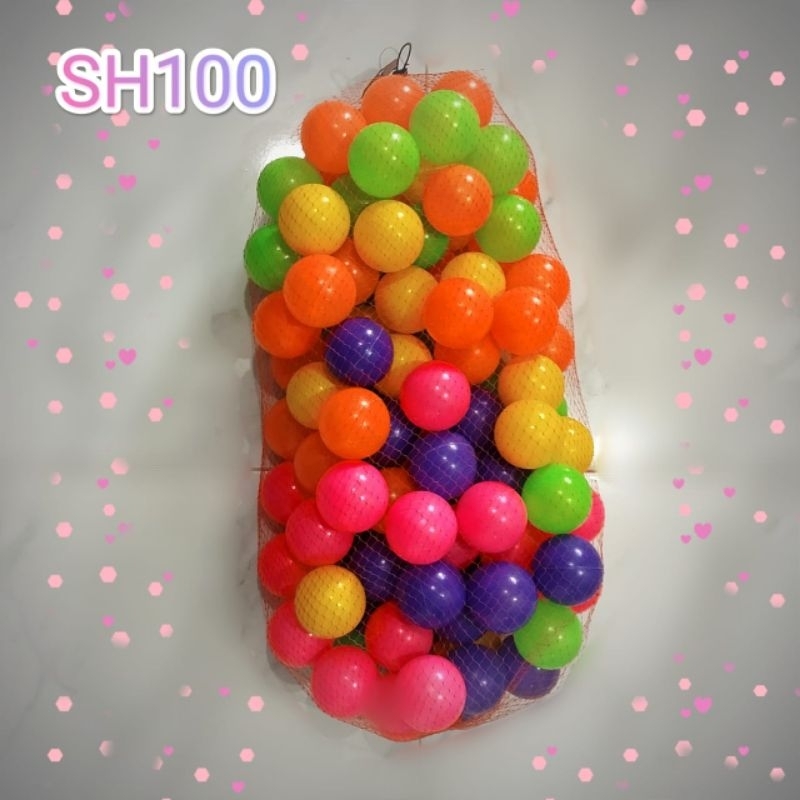 MANDI BOLA SH100 mainan isi 100pc