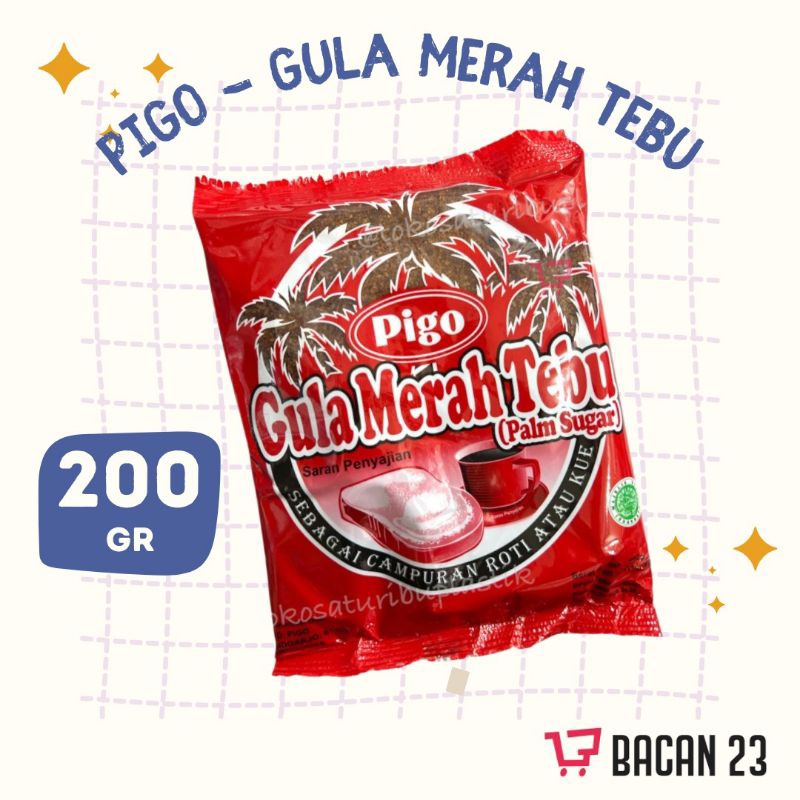 

Palmsuiker Pigo 200gr / Palm Sugar / Gula Aren Kemasan/ Bacan 23 - Bacan23