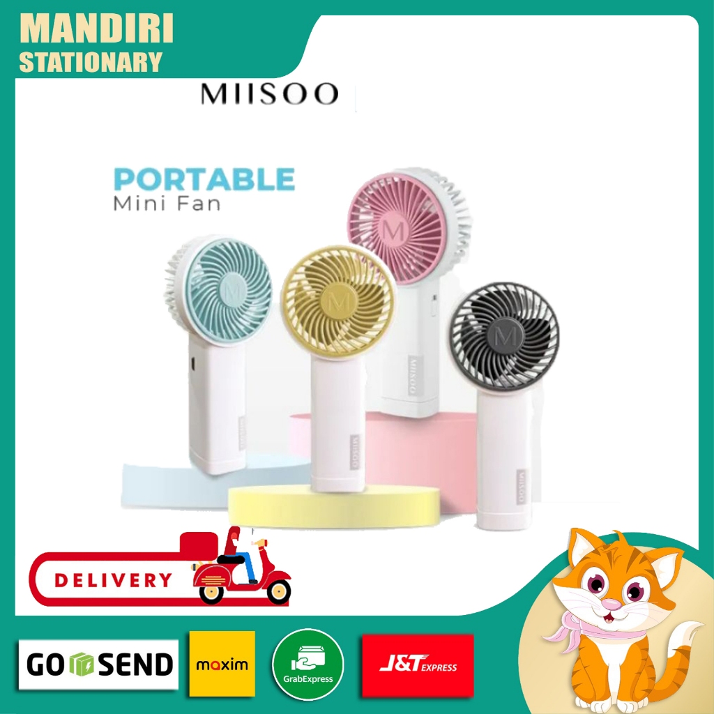 MIISOO Mini Fan - Kipas Angin Portable Mini