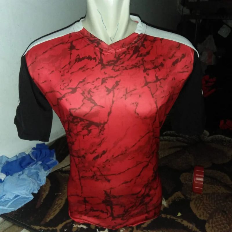 Jersey Bola Futsal Olahraga Setelan Dewasa Polos
