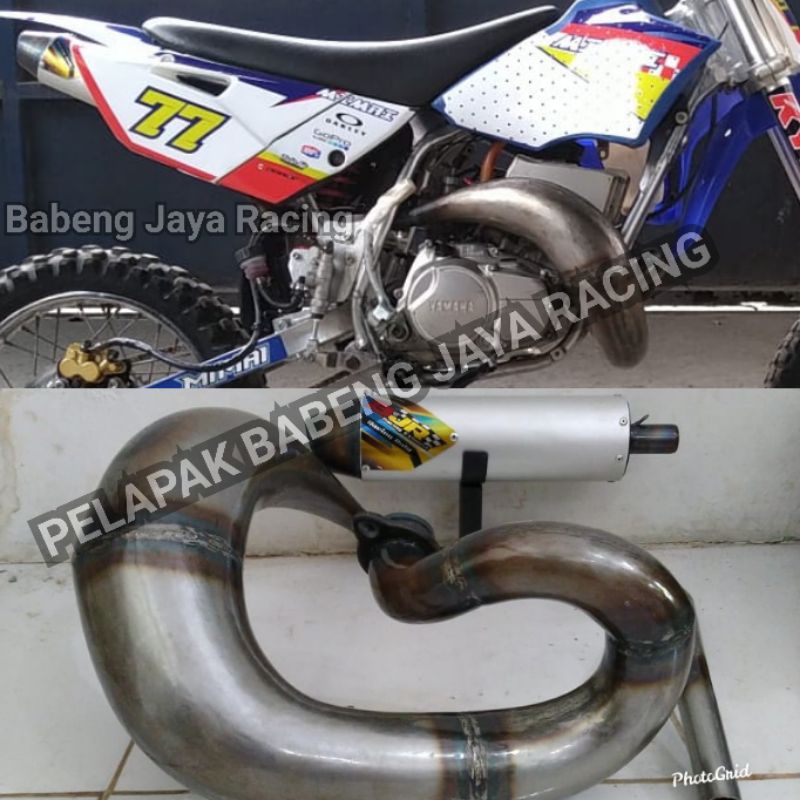 KNALPOT YAMAHA RX KING RX Z RX S RX 100 UDANG TRAIL MODEL KTM PNP RANGKA KTM KLX CRF STANDAR PLAT FU