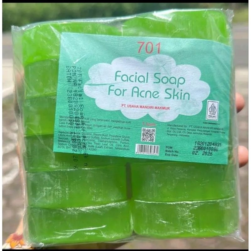 sabun hijau oval lusinan