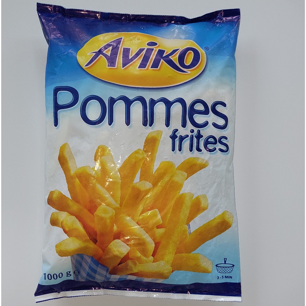 

Kentang Goreng / Pommes Frites / Straight Cut French Fries Aviko Premium 9 mm 1 Kg