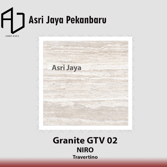 Niro Granite 60x60 Travertino - GTV02 Crema - 60x60