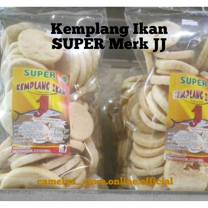 

Kemplang Ikan SUPER Merk JJ 250gram Khas Bangka