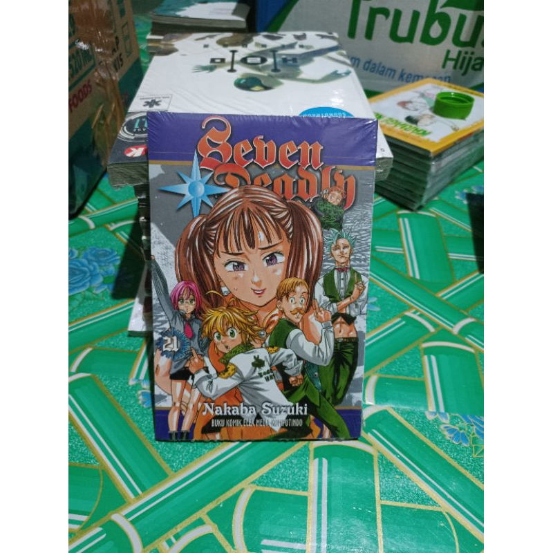 Komik seven deadly sins 21 segel / komik seven deadly sins vol 21 segel