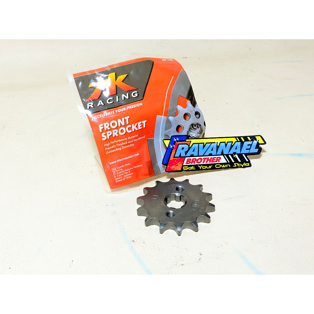 Gir Gear Depan Front TK Racing Smash Honda Supra 428