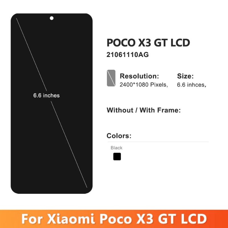 Lcd Poco X3GT Original