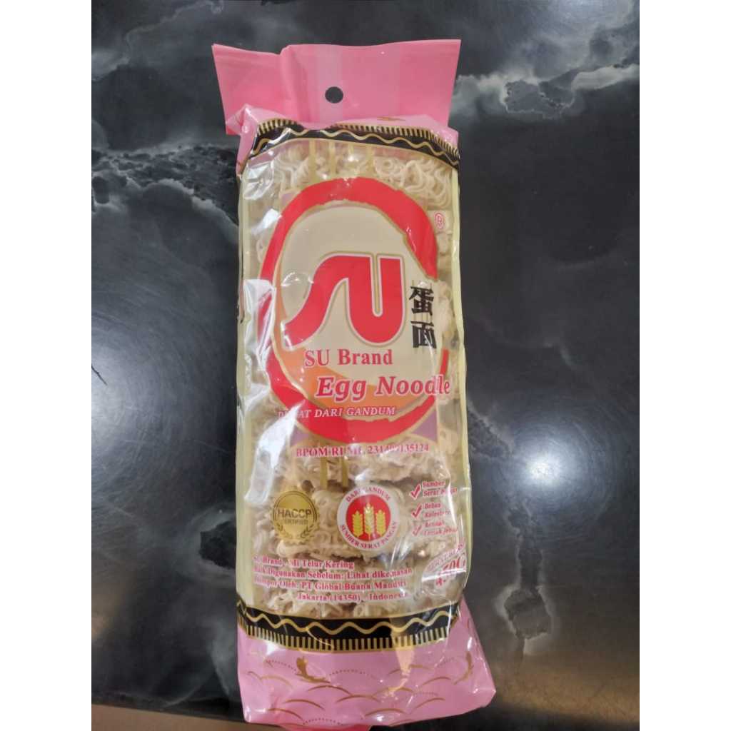 

MIE TELUR KERING / MIE TELUR SU BRAND 450GR