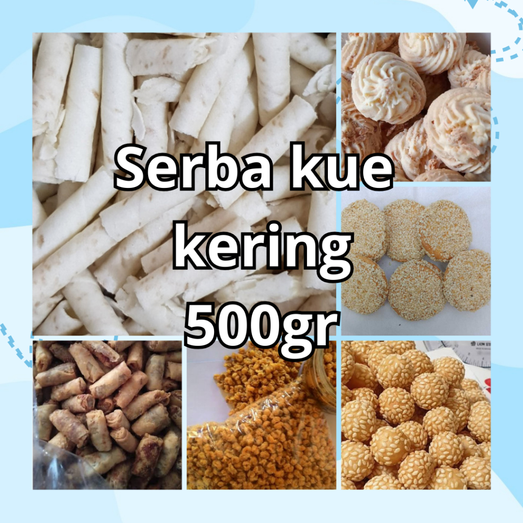 

[PROMO] SERBA KUE KERING 500 GRAM / SNACK KILOAN MURAH