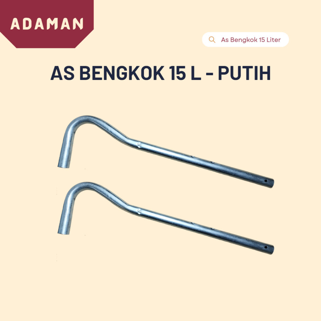 As Bengkok /Besi L /Tuas bengkok Sprayer 15 liter