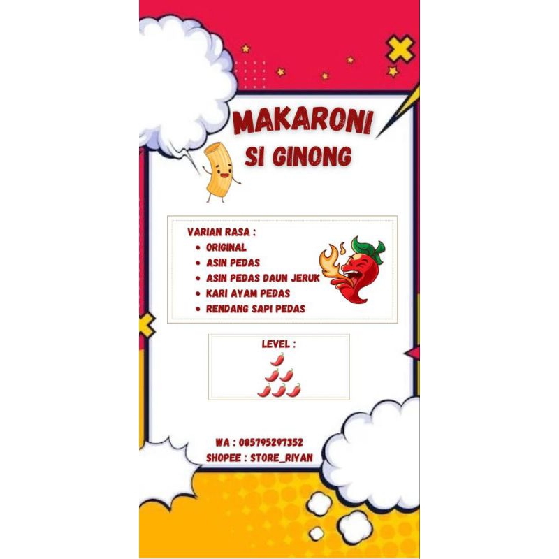 

Makaroni Si Ginong Enak Gurih Dan Lezat