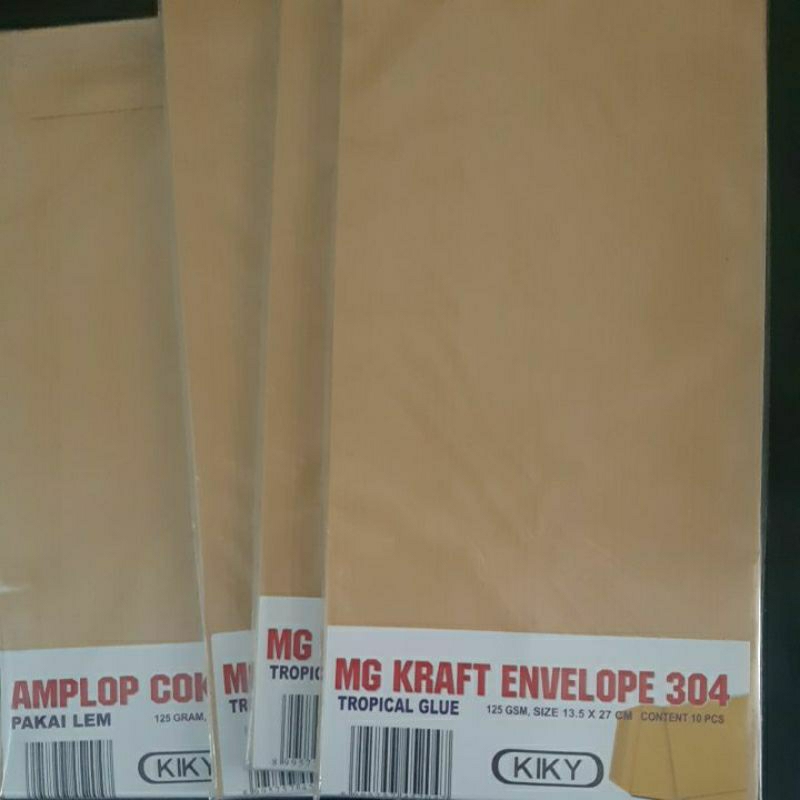 

amplop coklat kraft 304 merk kiky