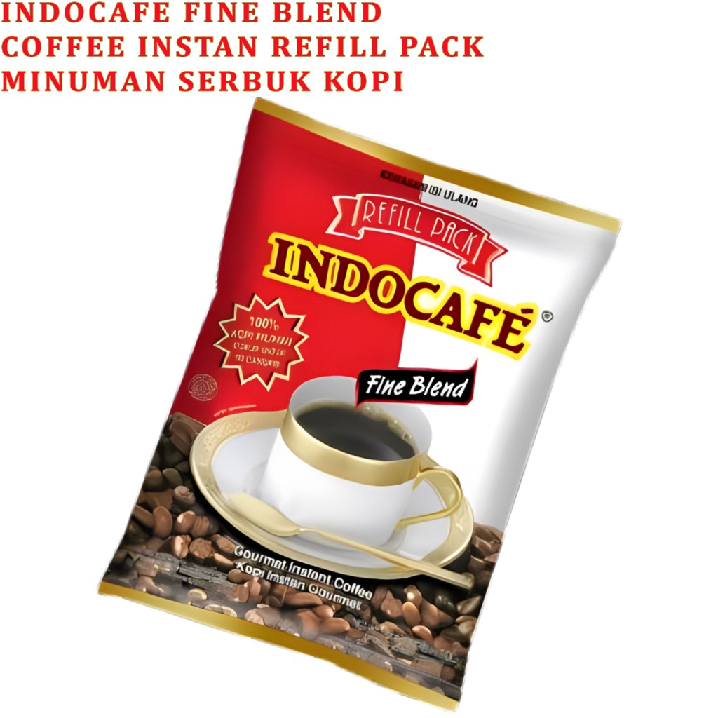 

Coffee Fine Blend * Indocafe * Minuman Serbuk Kopi Instan * 100gr
