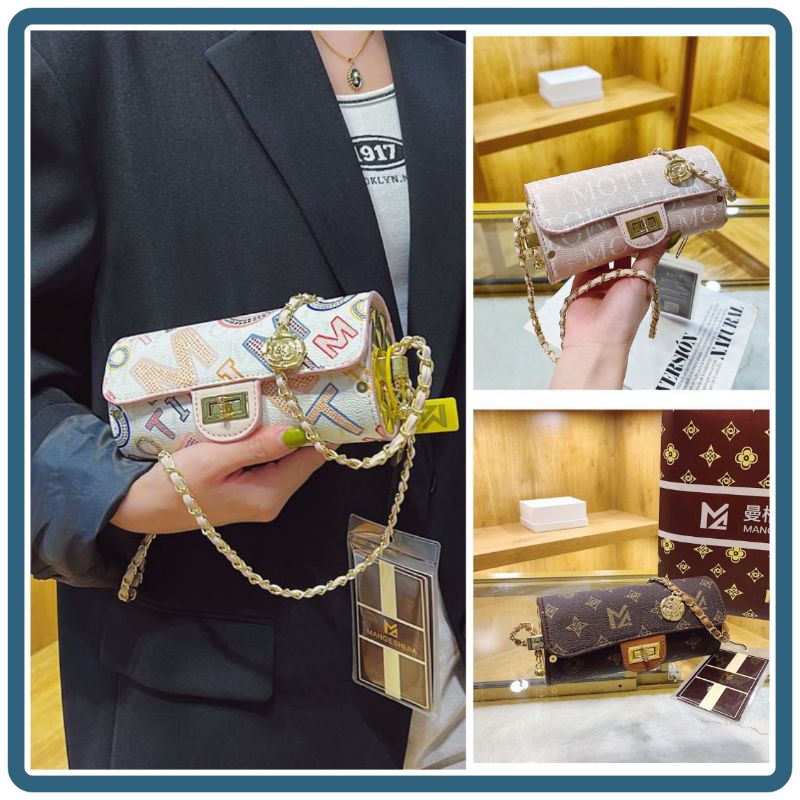 Tasready Tas Selempang / Sling Bag Wanita Cewek Import Mini Kecil Model Korea Tali Panjang Kekinian