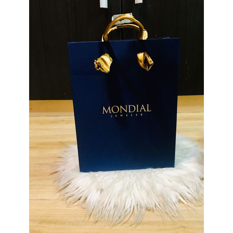 

MONDIAL paperbag satin ori mewah