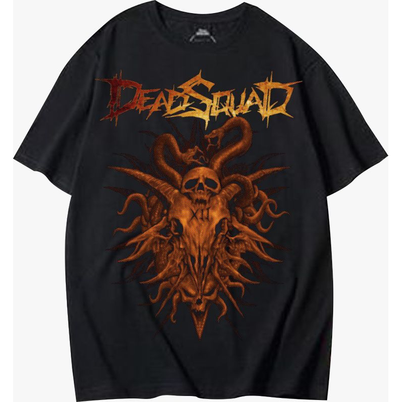 KAOS DEADSQUAD KAOS METAL. KAOS BAND KAOS MUSIK ORIGINAL