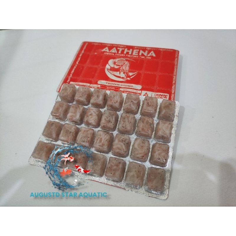 Udang Rebon Beku Aathena Pakan Ikan Predator