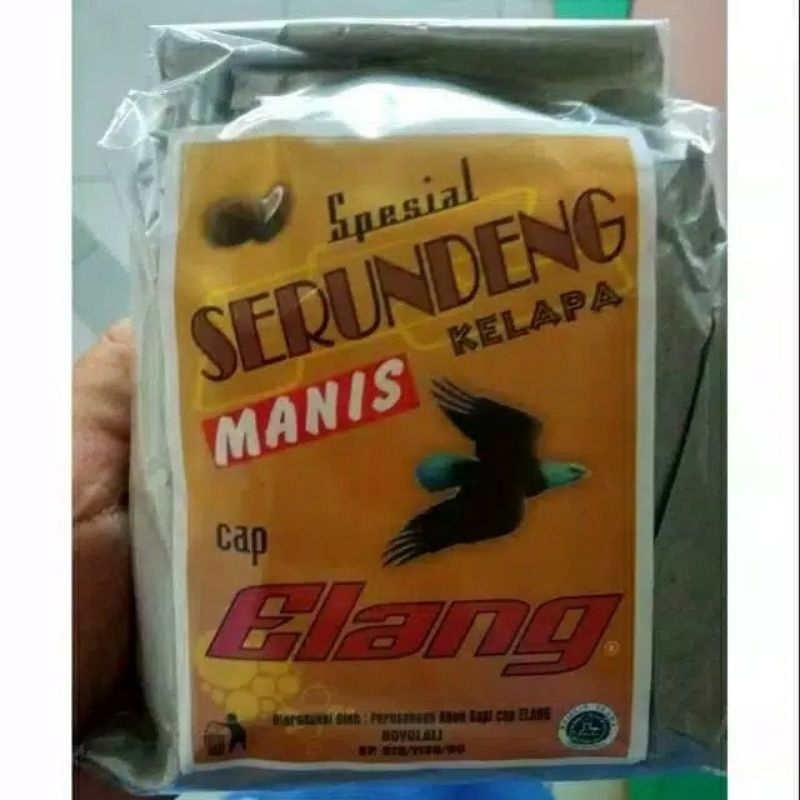 

Serundeng / Srundeng Kelapa Cap Elang Kemasan Pouch 250gr Premium