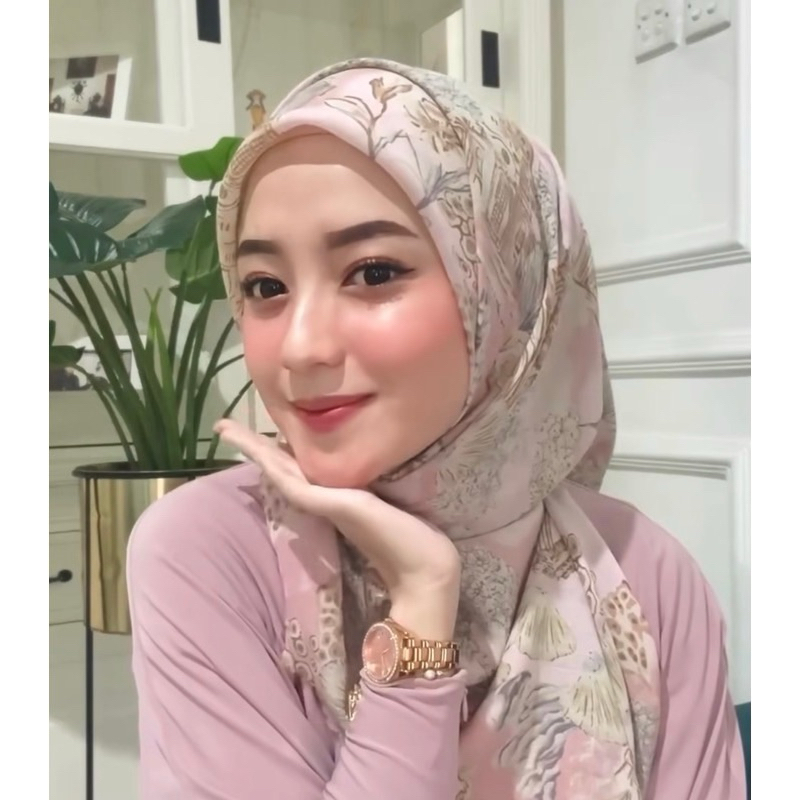 HIJAB SQUARE PREMIUM KOYU HIJAB