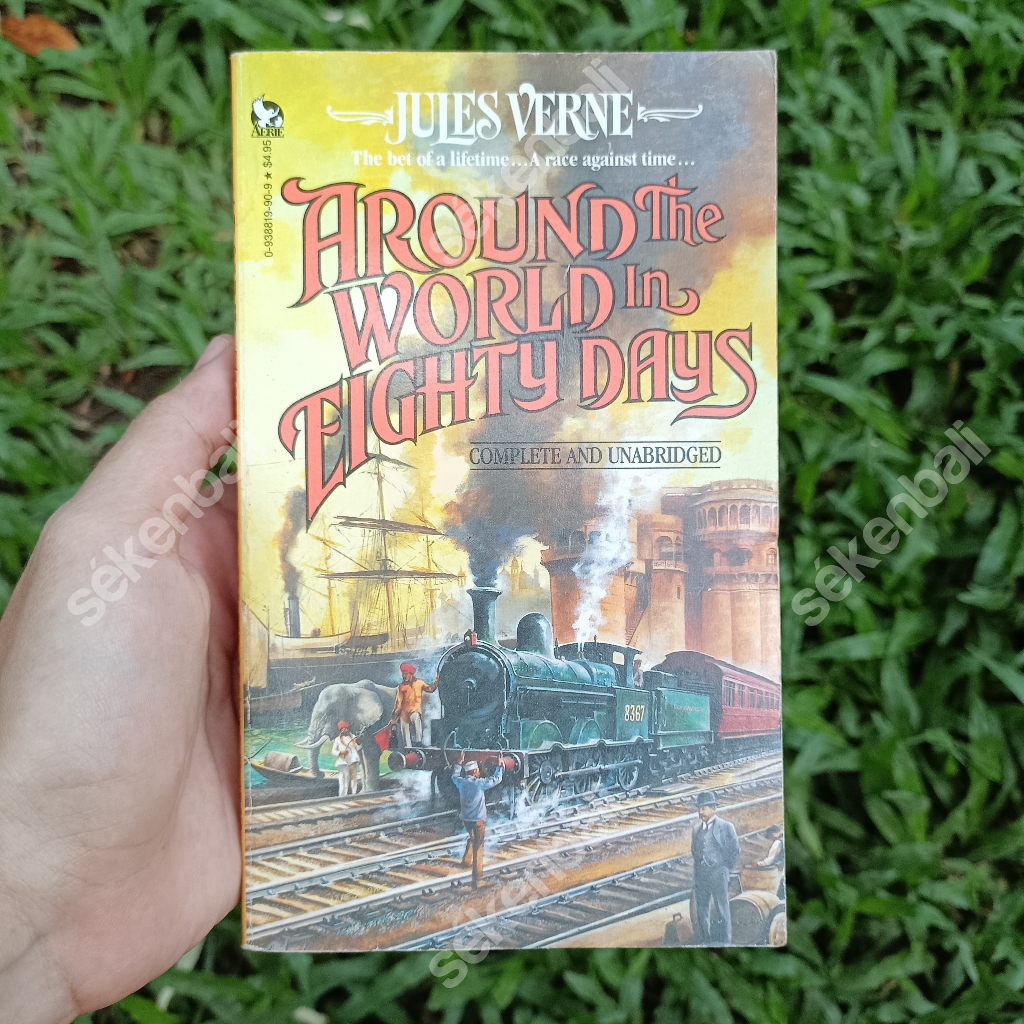Novel Vintage Around The World In Eighty Days by Jules Verne (1990) Around The World In 80 Days - Cl