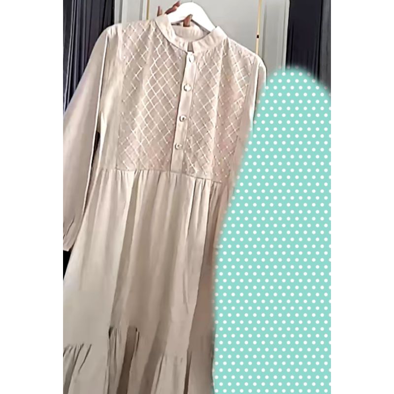 Dress Gamis Bulukuda Barakuda Linen Bangkok