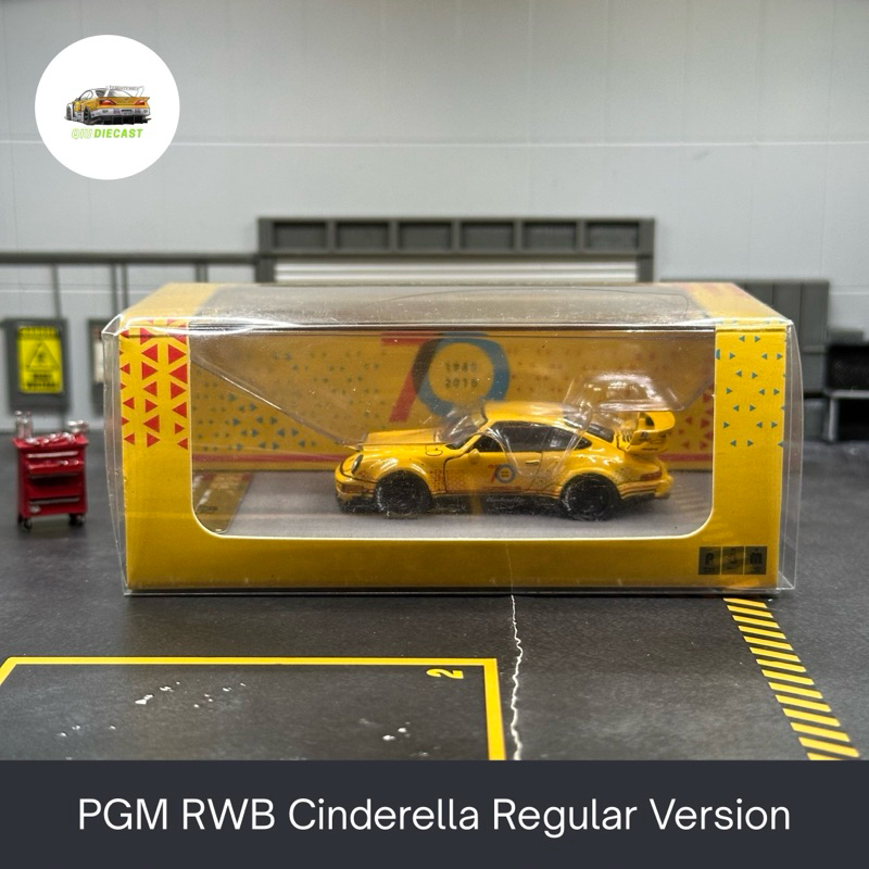 PGM Rwb Cinderella Yellow Kuning 70th Anniversary Regular Version - PGM Porsche RWB Cinderella Kunin